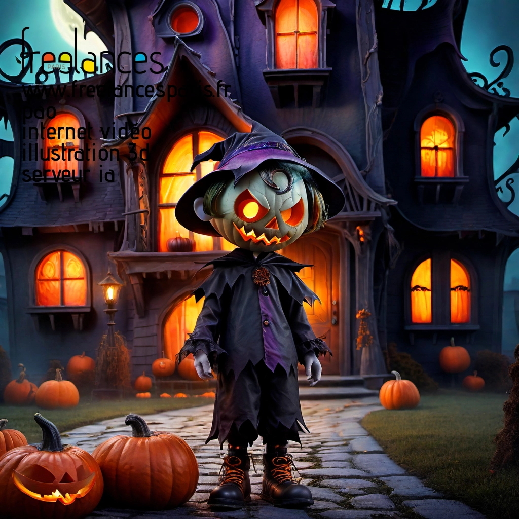 Pao mise en page internet vidéo illustration 3d serveur IA générative AI freelance paris studio de création magazines rj5e1wv0